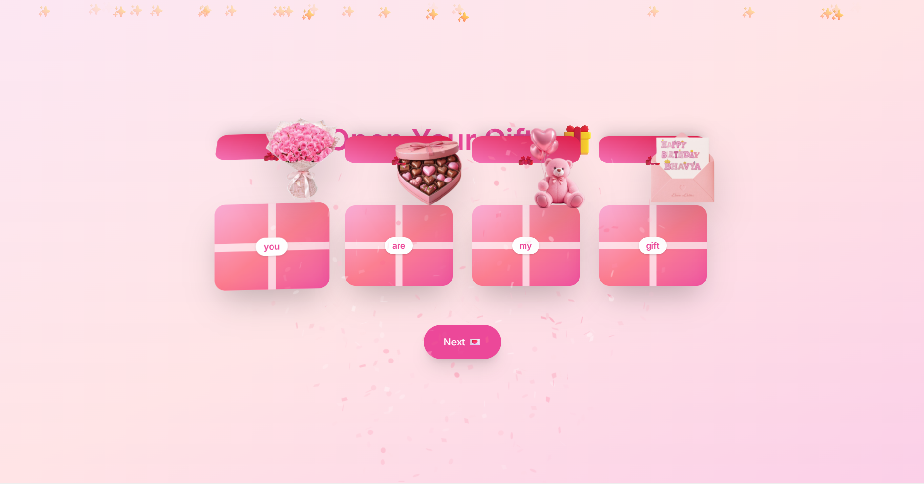 Birthday Project